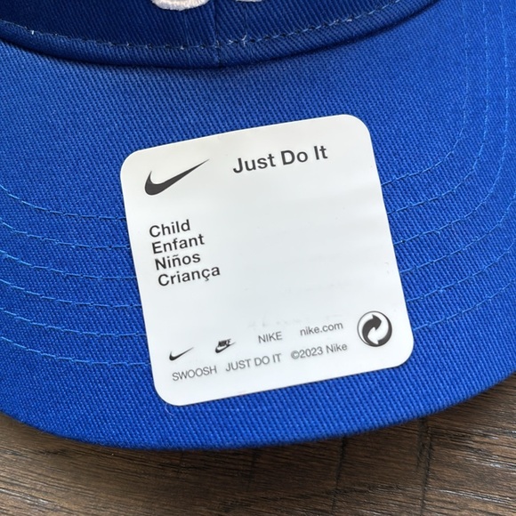 Nike Just Do It “Boxy” Patch Velcro back baseball cap,summer,everyday,sporty fun - Picture 2 of 12